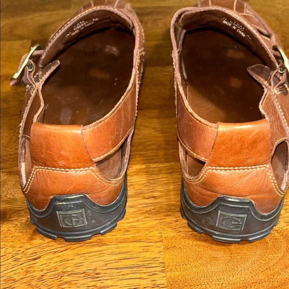 Cole Haan vibram Men's Tan Leather Loafers size 12 - Picture 5 of 12